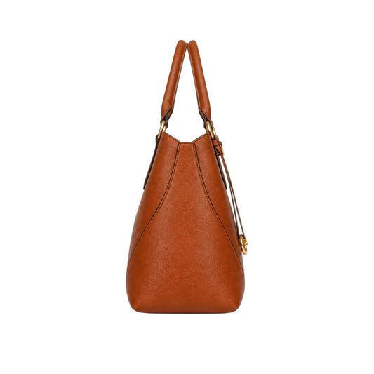 Bagzan Women’s Premium Leather Tote Bag – Brown